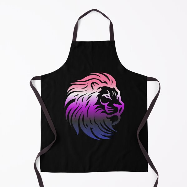 Item preview, Rainbow Lion Head, Genderfluid pride flag graphic, Motivational, Inspirational, Powerful, Strong, Wild, Animal, Lion, Big Cat, LGBTQ designed and sold by PrideBeProud.