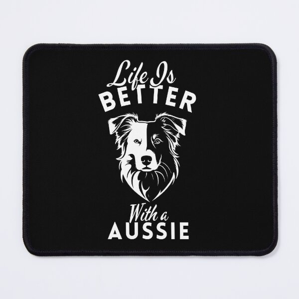 Item preview, Life Is Better With an Aussie – Minimalist Dog Lover Design designed and sold by GoodyPaws.