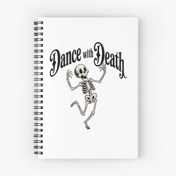 Item preview, Dance with Death Skeleton Sticker designed and sold by stylishsketcher.