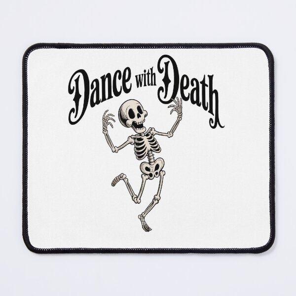 Item preview, Dance with Death Skeleton Sticker designed and sold by stylishsketcher.
