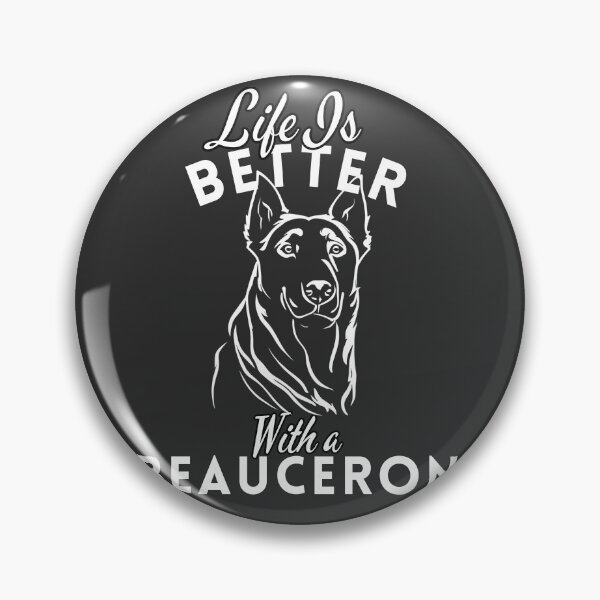 Item preview, Life Is Better With a Beauceron – Minimalist Dog Lover Design designed and sold by GoodyPaws.