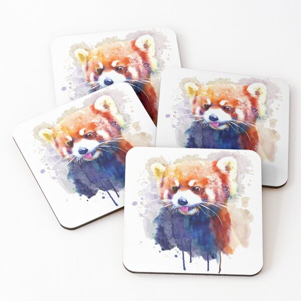Item preview, Red Panda in Watercolor designed and sold by caracatita75.