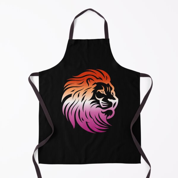 Item preview, Rainbow Lion Head, Lesbian pride flag graphic, Motivational, Inspirational, Powerful, Strong, Wild, Animal, Lion, Big Cat, LGBTQ designed and sold by PrideBeProud.
