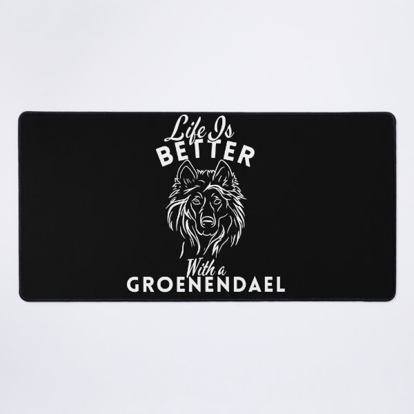 Item preview, Life Is Better With a Groenendael – Minimalist Belgian Shepherd Design designed and sold by GoodyPaws.