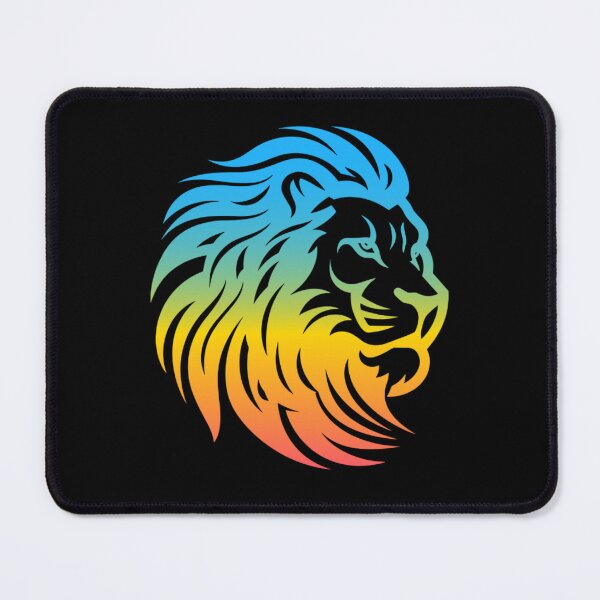Item preview, Rainbow Lion Head, Pansexual pride flag graphic, Motivational, Inspirational, Powerful, Strong, Wild, Animal, Lion, Big Cat, LGBTQ designed and sold by PrideBeProud.