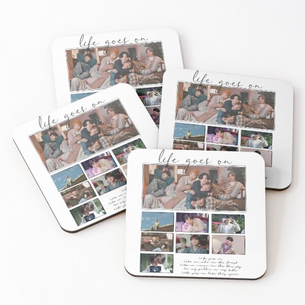 Item preview, Life Goes On – BTS Inspired Aesthetic Design designed and sold by Mooncreates7.