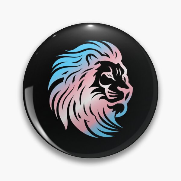 Item preview, Rainbow Lion Head, Transexual pride flag graphic, Motivational, Inspirational, Powerful, Strong, Wild, Animal, Lion, Big Cat, LGBTQ designed and sold by PrideBeProud.