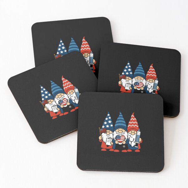 Item preview, American Gnomes Nurse 4th Of July Scrub Top Patriot Women designed and sold by diyoor.