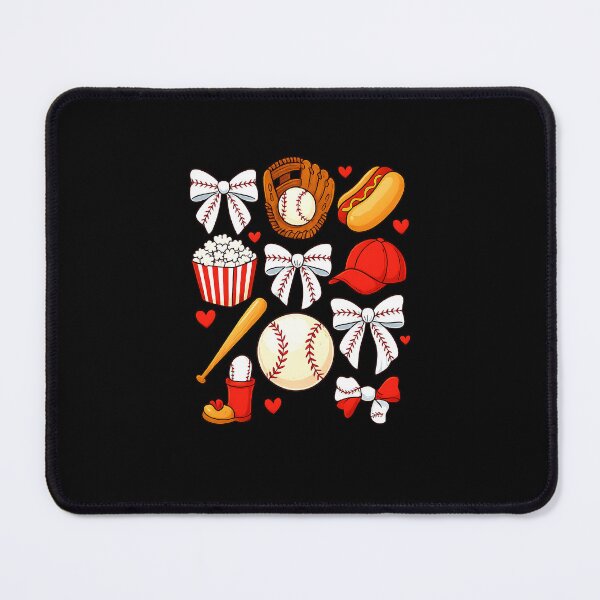 Item preview, Baseball Coquette Bow Women Girls Baseball Cheer Mom Mama designed and sold by diyoor.