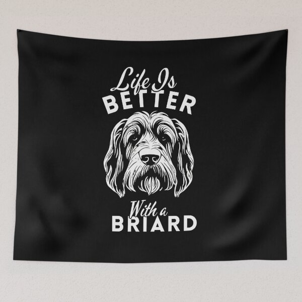 Item preview, Proud Briard Mom – Minimalist Dog Lover Design designed and sold by GoodyPaws.