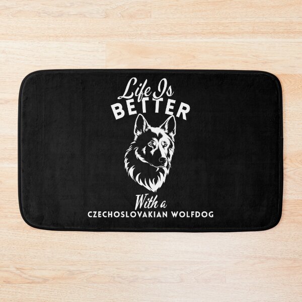 Item preview, Life Is Better With a Czechoslovakian Wolfdog – Minimalist Wolfdog Design designed and sold by GoodyPaws.