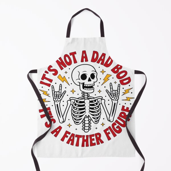 Item preview, Father Figure Skeleton Rocker – Funny Dad Bod Shirt for Men designed and sold by ARTReMi.