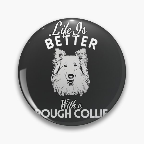Item preview, Life Is Better With a Rough Collie – Minimalist Dog Lover Design designed and sold by GoodyPaws.