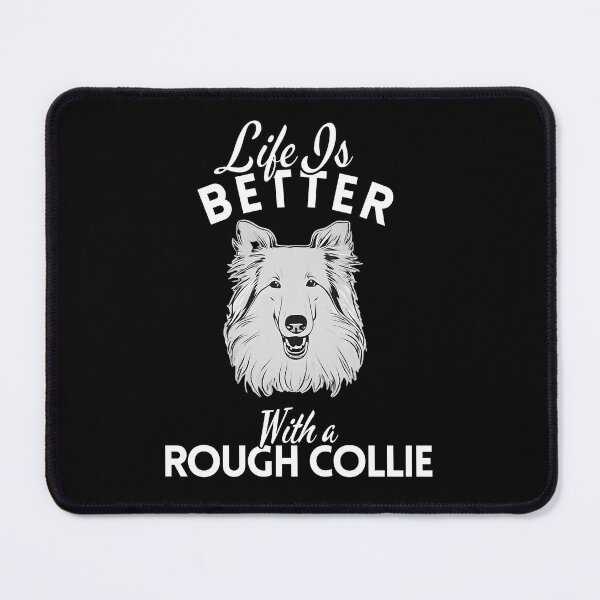 Item preview, Life Is Better With a Rough Collie – Minimalist Dog Lover Design designed and sold by GoodyPaws.