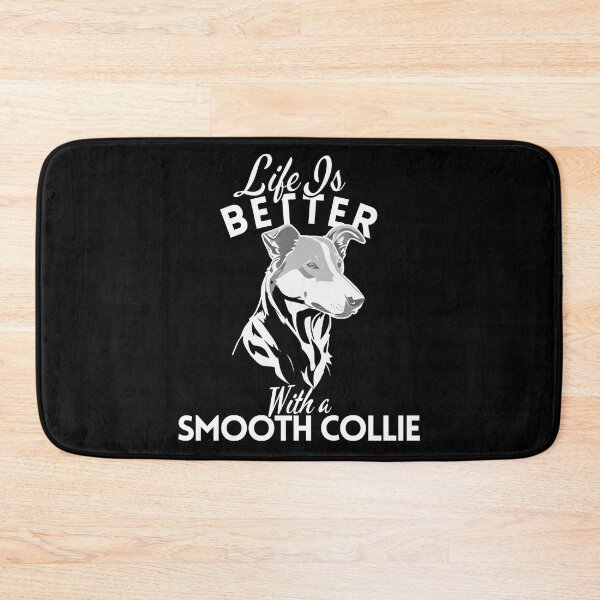 Item preview, Life Is Better With a Smooth Collie – Minimalist Dog Lover Design designed and sold by GoodyPaws.