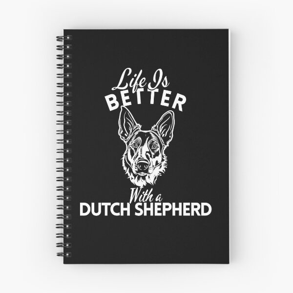 Item preview, Life Is Better With a Dutch Shepherd – Minimalist Herding Dog Design designed and sold by GoodyPaws.