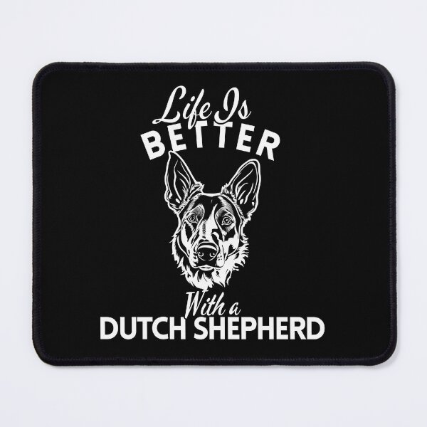Item preview, Life Is Better With a Dutch Shepherd – Minimalist Herding Dog Design designed and sold by GoodyPaws.
