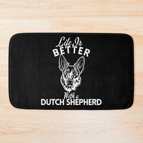 Item preview, Life Is Better With a Dutch Shepherd – Minimalist Herding Dog Design designed and sold by GoodyPaws.