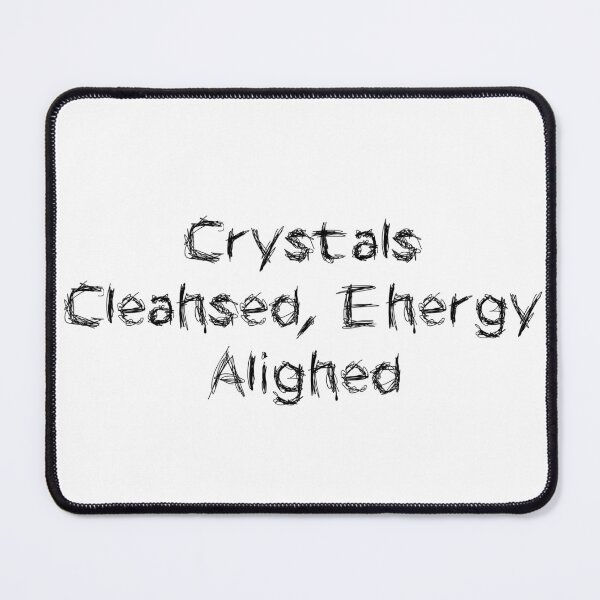 Item preview, Crystals Cleansed, Energy Aligned designed and sold by Ninjacatoff.