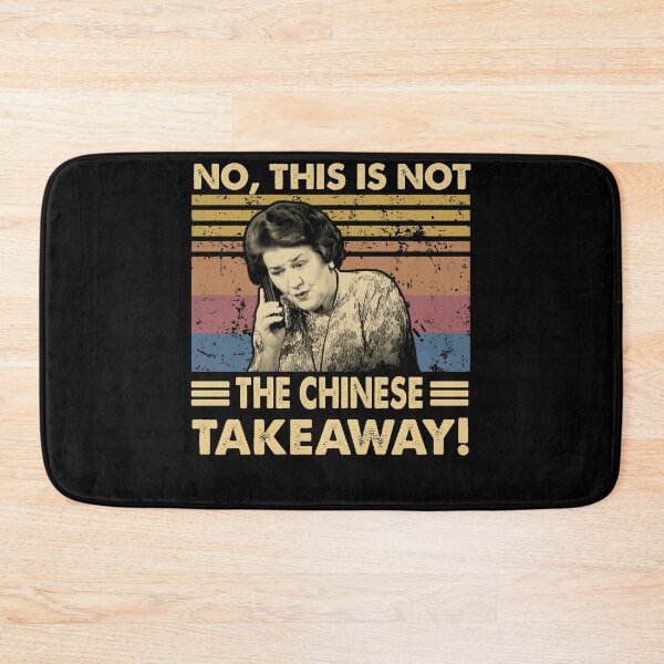 Item preview, Keeping Up Appearances Hyacinth No This Is Not The Chinese Takeaway Retro Art designed and sold by Celestia1l24.