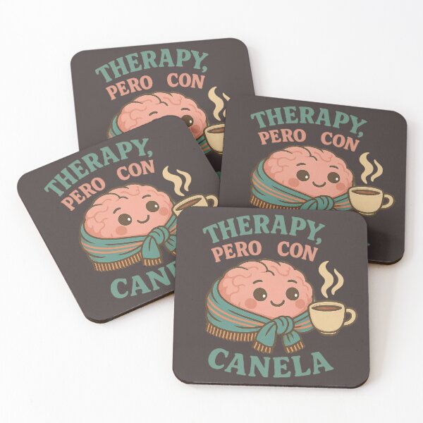 Item preview, Therapy, Pero Con Canela: Mental Health designed and sold by Cafe-con-Pan.