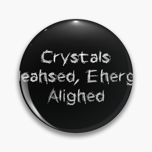 Item preview, Crystals Cleansed, Energy Aligned designed and sold by Ninjacatoff.