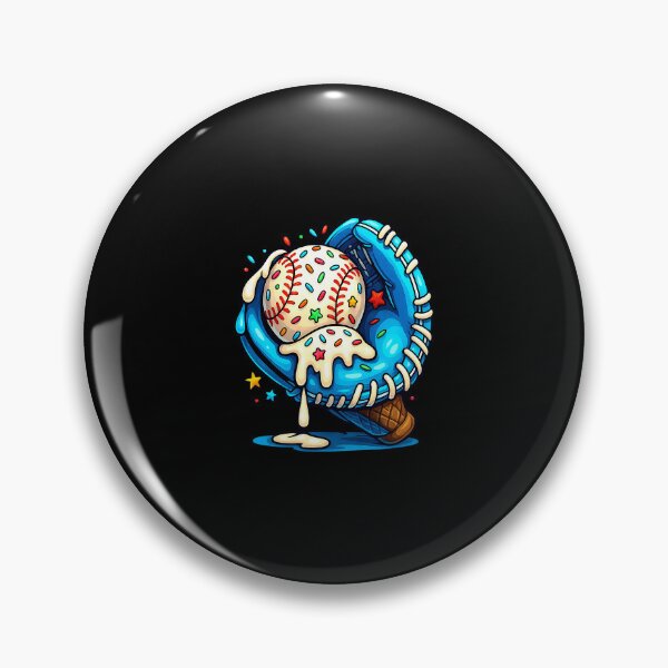 Item preview, Baseball Drip Ice Cream Sprinkles Baseball Glove designed and sold by diyoor.