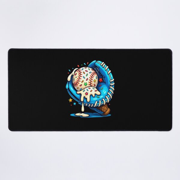 Item preview, Baseball Drip Ice Cream Sprinkles Baseball Glove designed and sold by diyoor.
