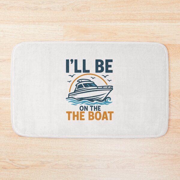 Item preview, I'll Be On The Boat - Boat Captain designed and sold by RANDOMNESS.