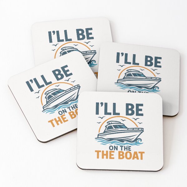 Item preview, I'll Be On The Boat - Boat Captain designed and sold by RANDOMNESS.