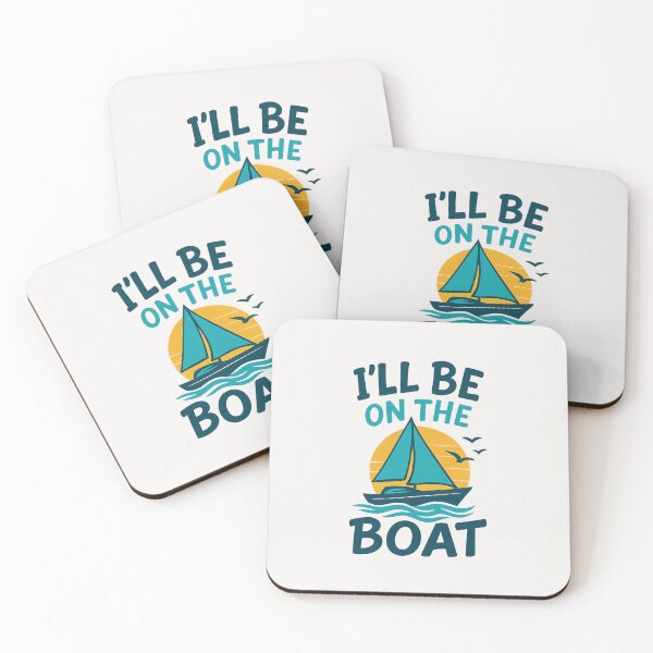 Item preview, I'll Be On The Boat - Boat Captain designed and sold by RANDOMNESS.