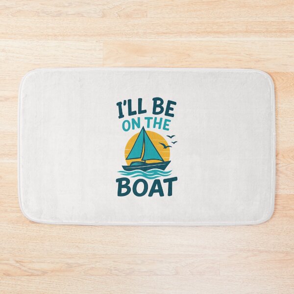 Item preview, I'll Be On The Boat - Boat Captain designed and sold by RANDOMNESS.