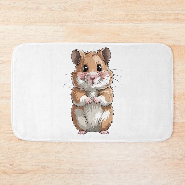 Item preview, Cute Cartoon Hamster Sticker designed and sold by stylishsketcher.