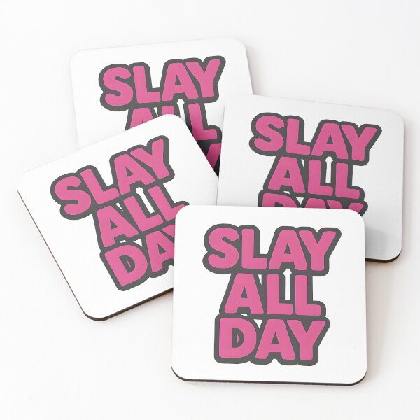 Item preview, Slay All Day – Bold Pride Typography designed and sold by Haus Of Sin.