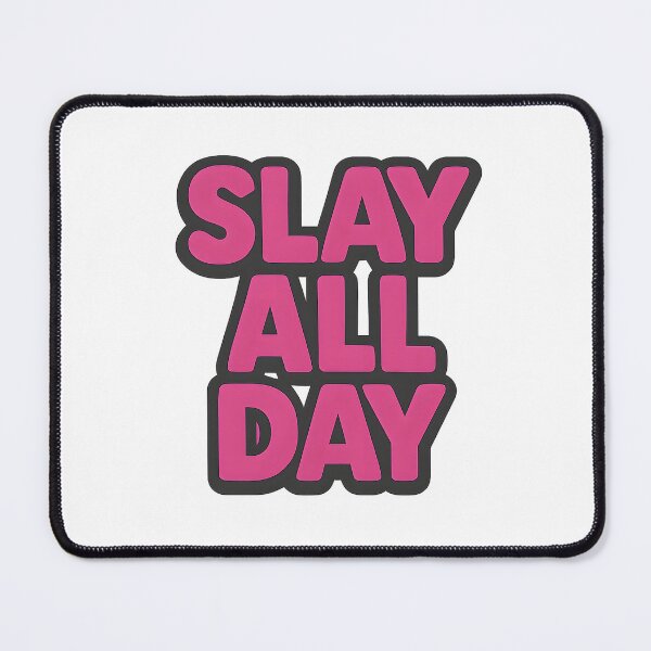 Item preview, Slay All Day – Bold Pride Typography designed and sold by Haus Of Sin.