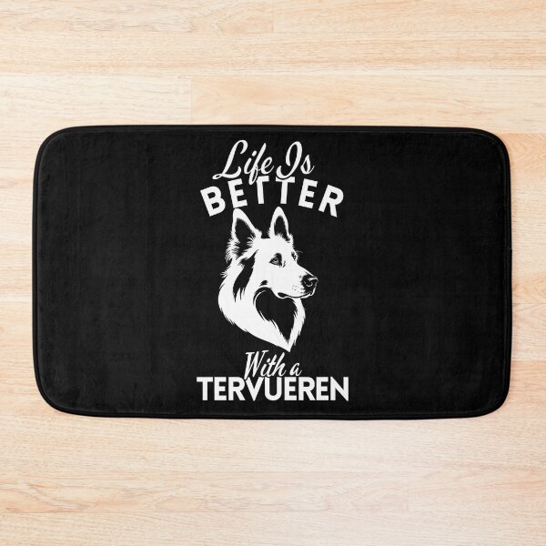 Item preview, Life Is Better With a Tervuren – Minimalist Belgian Shepherd Design designed and sold by GoodyPaws.