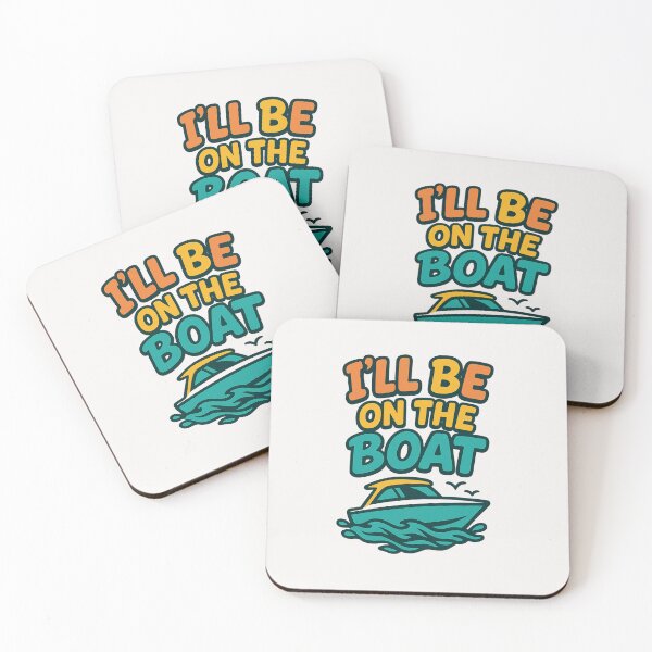 Item preview, I'll Be On The Boat - Boat Captain designed and sold by RANDOMNESS.