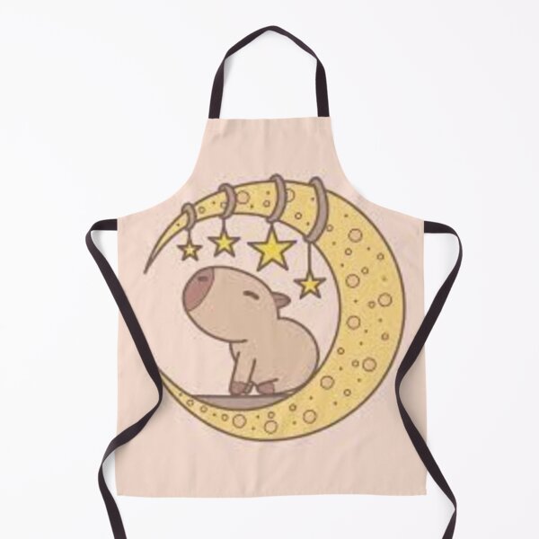 Item preview, Moonlit Capybara Dream Illustration designed and sold by Capybros.