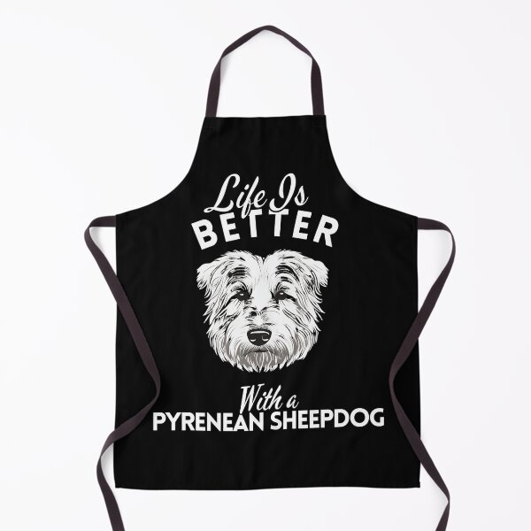 Item preview, Life Is Better With a Pyrenean Sheepdog – Minimalist Herding Dog Design designed and sold by GoodyPaws.