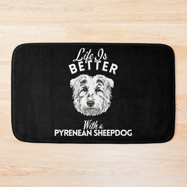 Item preview, Life Is Better With a Pyrenean Sheepdog – Minimalist Herding Dog Design designed and sold by GoodyPaws.