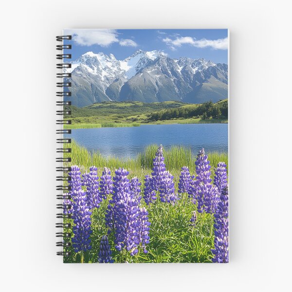 Item preview, Stunning Lakeside View with Majestic Mountains designed and sold by Artessie.
