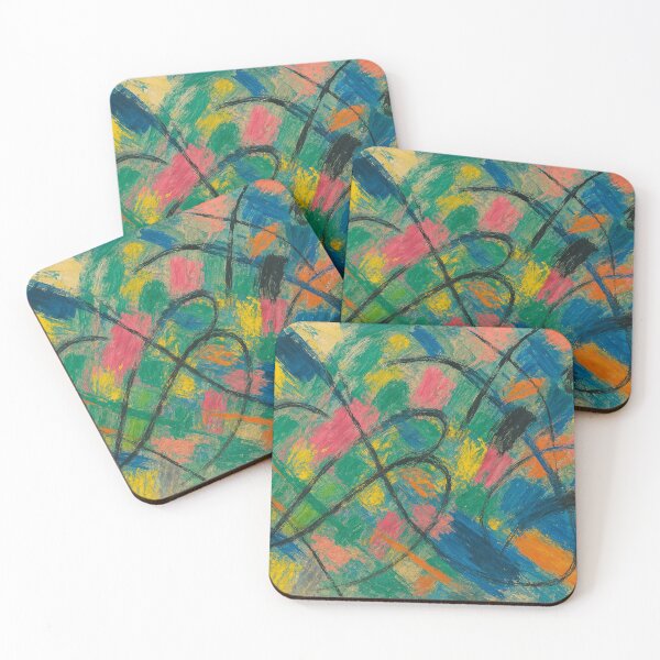 Item preview, A riot of color in abstract movement designed and sold by Sigtrix.