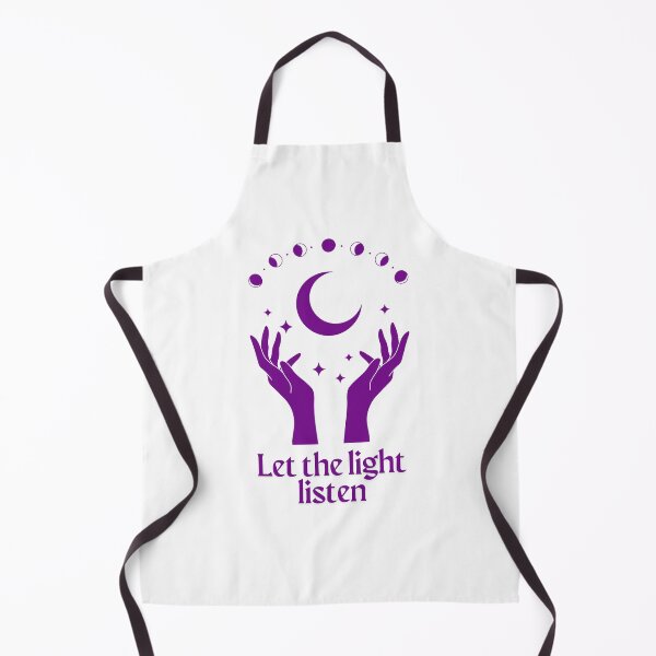Item preview, Let the Light Listen – Celestial Hands & Moon Phases Design designed and sold by ARTEMBASSY.