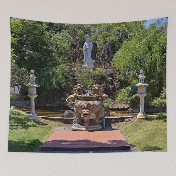 Item preview, Buddhist deity in a sacred garden designed and sold by franck380.