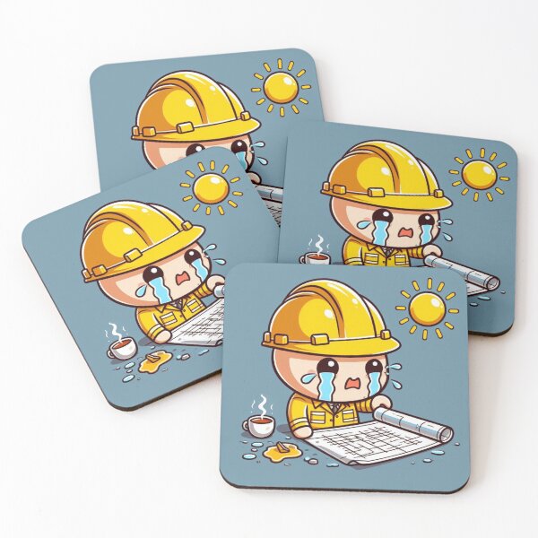 Item preview, Crying Civil Engineer – Blueprint Breakdown Funny Design designed and sold by Alryan_Store.