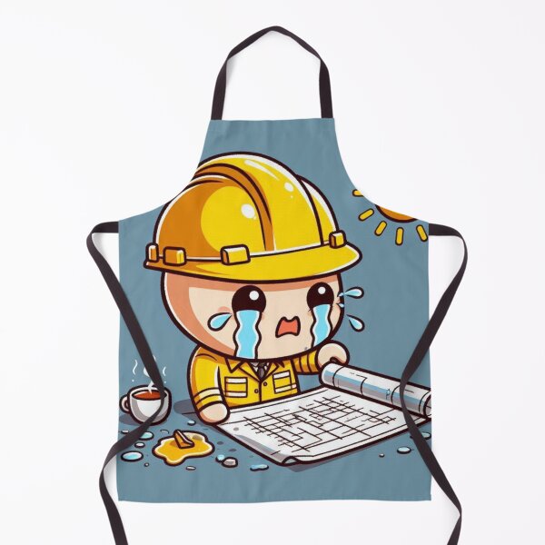 Item preview, Crying Civil Engineer – Blueprint Breakdown Funny Design designed and sold by Alryan_Store.