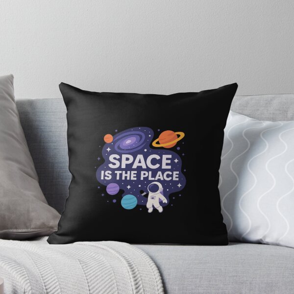 Item preview, Space is the Place – Flat Cosmic Astronaut Galaxy Illustration designed and sold by DJCApparel.