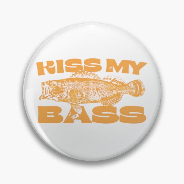 Item preview, Kiss My Bass Vintage Fishing designed and sold by wesdesignshop.