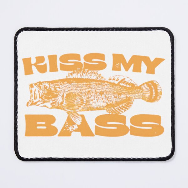 Item preview, Kiss My Bass Vintage Fishing designed and sold by wesdesignshop.