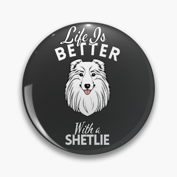 Item preview, Life Is Better With a Sheltie – Minimalist Shetland Sheepdog Design designed and sold by GoodyPaws.
